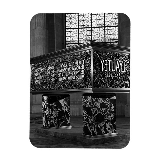 Ímã Lyautey Tomb 1970 do Marechal de Paris (Vertical)