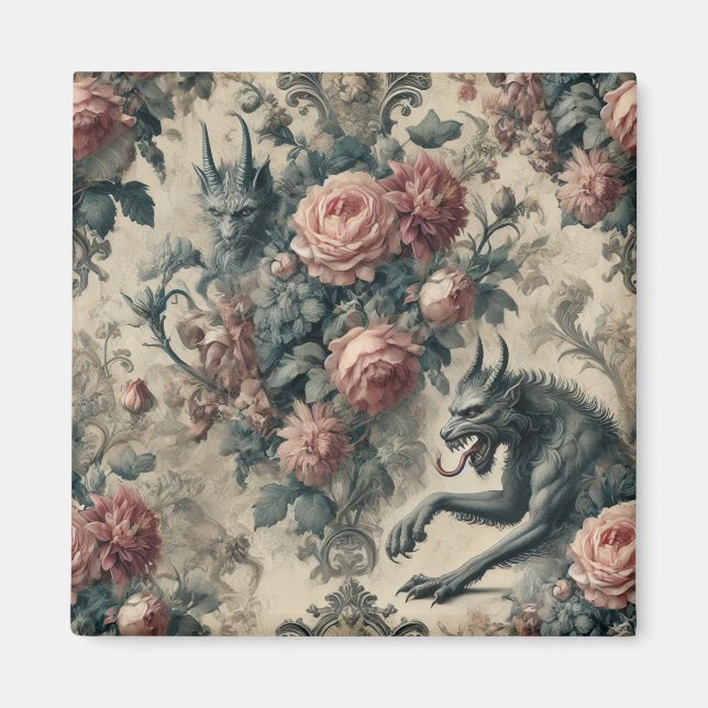 Imã Lycans & Lullabies - Design gótica vitoriana (Frente)