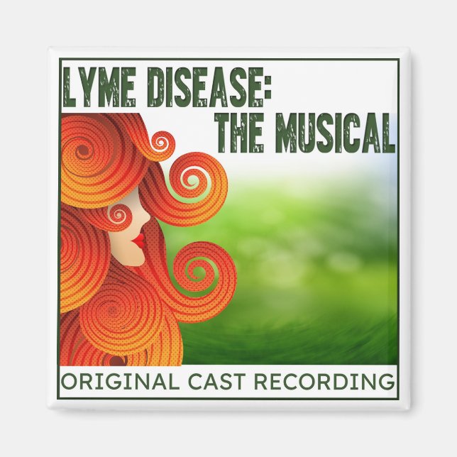 Imã Lyme Disease: O Magnet Do Álbum Musical (Frente)