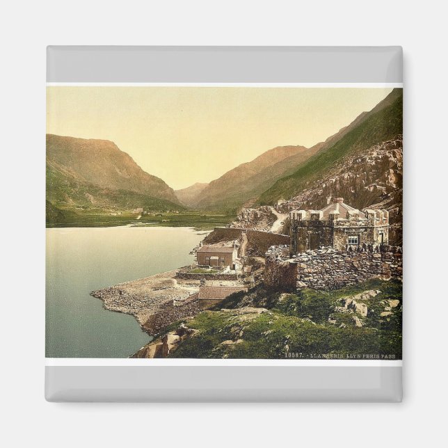 Imã Lyn Peris Pass, Llanberis, País de Gales - Raros F (Frente)