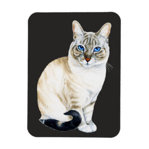 Ímã Lynx Point Siamese Cat