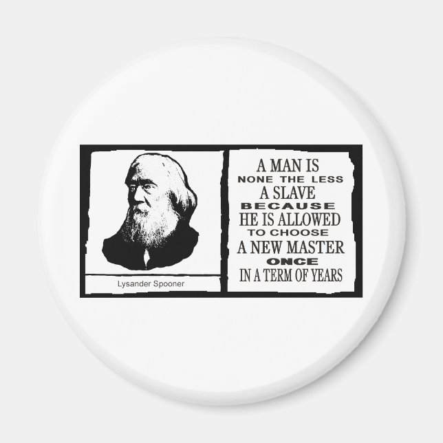 Imã Lysander Spooner (Frente)