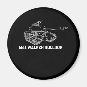 Imã M41 Walker Bulldog American Light Army Gift