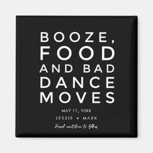 Imã Má Dança Move Engraçado Casamento Salve a Data