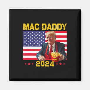 Imã Mac Pai Engraçado Fazer Trump Fries Mega Donald Tr