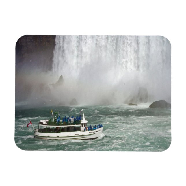 Ímã Maçã Da Névoa Que Entra Nas Queda (Horizontal)