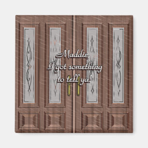 Imã Maca De Amor Na Porta Frontal