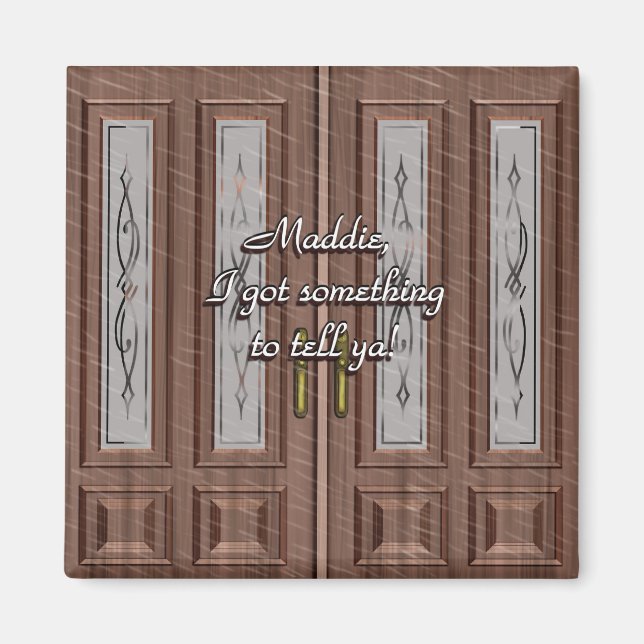 Imã Maca De Amor Na Porta Frontal (Frente)