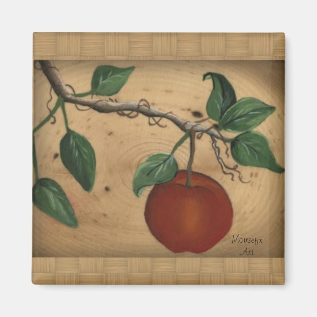 Imã Maçã de Maçã (Frente)