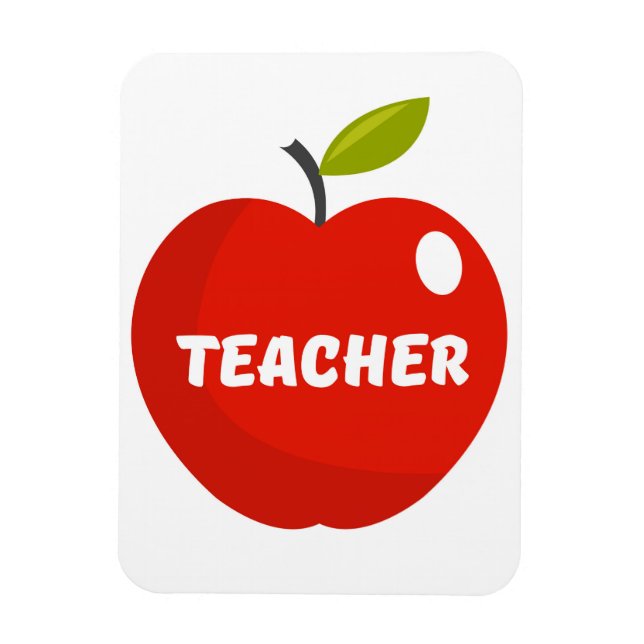Ímã Maçã dos Professores (Vertical)