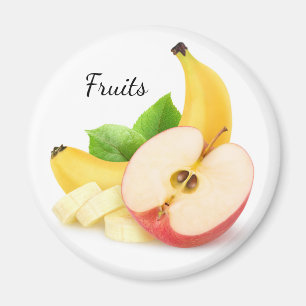 Imã Maçã e banana