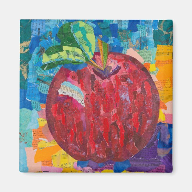 Imã Maçã Musical (Frente)