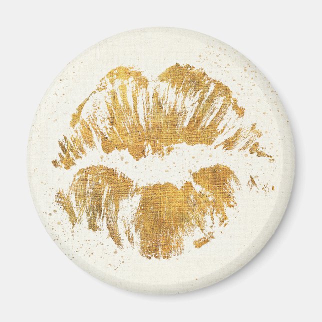 Imã Maçã Selvagem | Elegante Na moda Kiss (Frente)