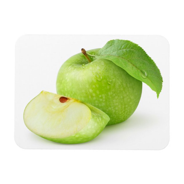 Ímã Maçã verde (Horizontal)