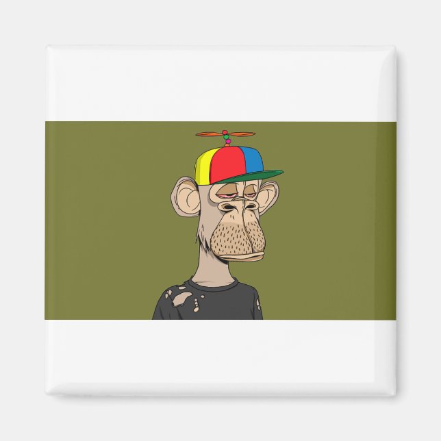 Imã 🐵 macaco (Frente)