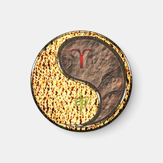 Imã Macaco Aries & Earth (Frente)