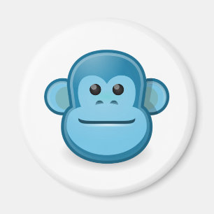 Imã Macaco azul