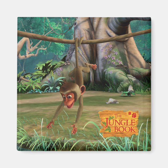 Imã Macaco-Bebê (Frente)