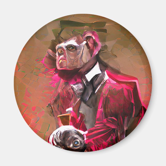 Imã Macaco Butler (Frente)