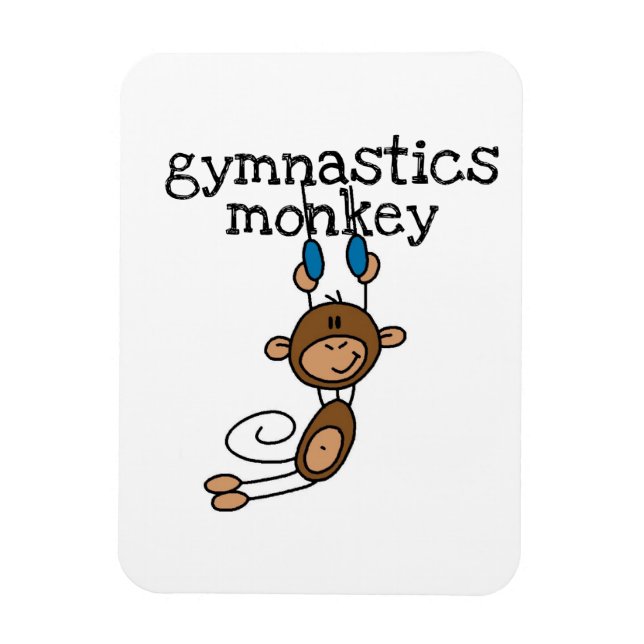 Ímã Macaco de Ginástica (Vertical)