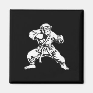 Imã Macaco de Karatê Taekwondo Kickboxing Mma Judo Mac