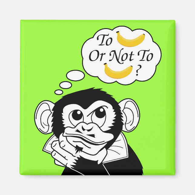 Imã Macaco de Shakespeare (Frente)