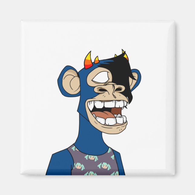 Imã macaco entediado (Frente)