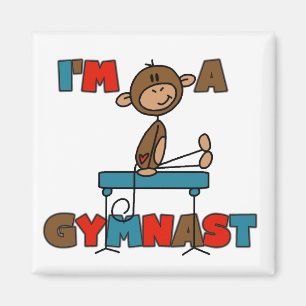 Imã Macaco Eu sou um Ginasta