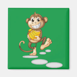 Imã macaco feliz