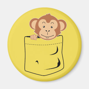 Imã Macaco no bolso