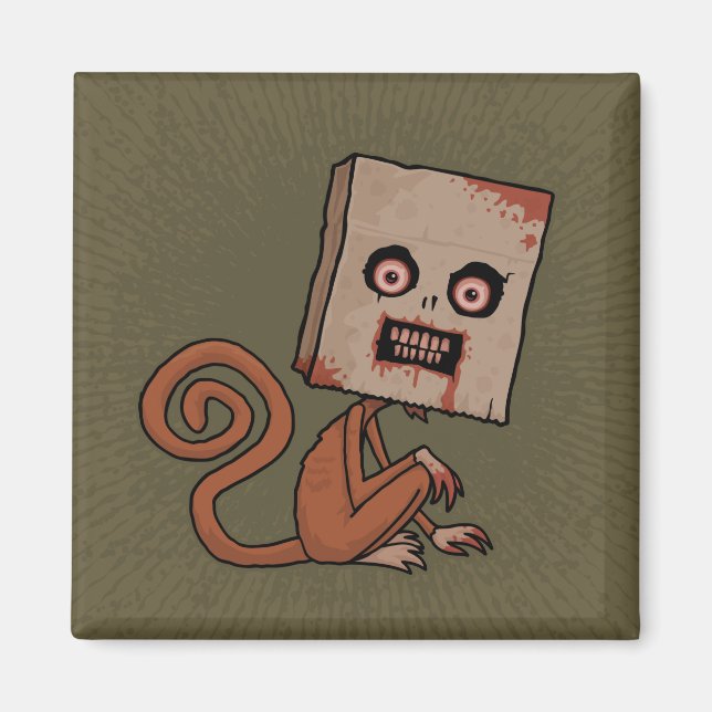 Imã Macaco Psycho Sack (Frente)