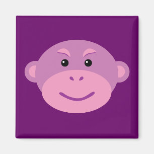 Imã Macaco roxo