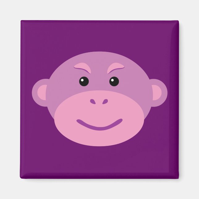 Imã Macaco Roxo (Frente)