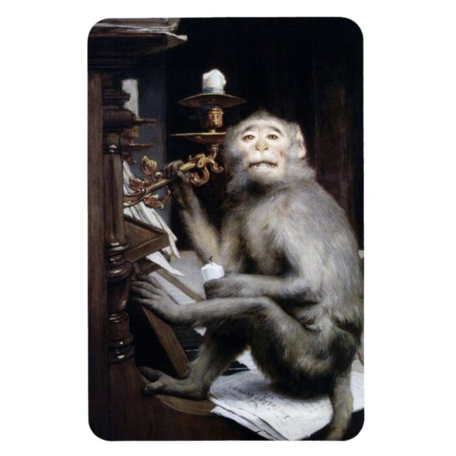 Ímã Macaco sorridente (Vertical)