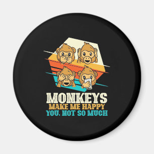 Imã Macacos Me Fazem Feliz