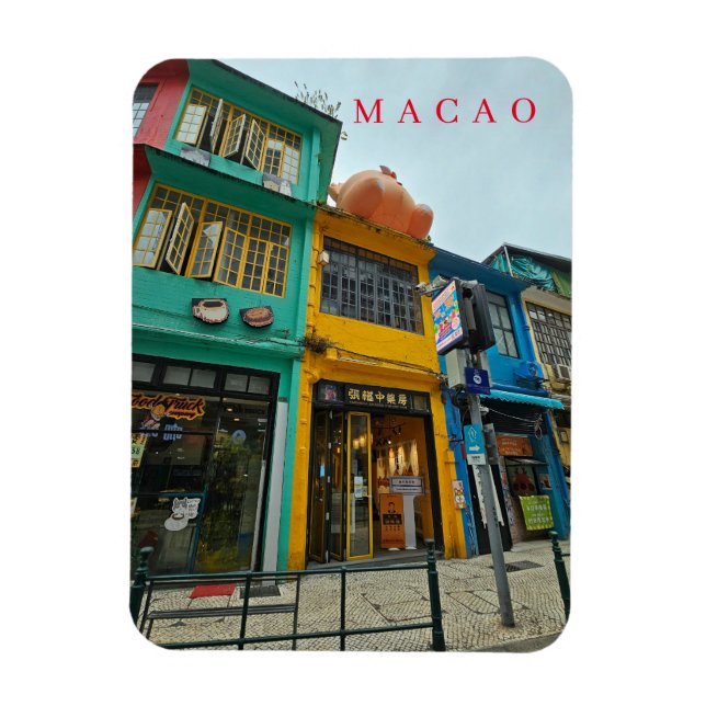 Ímã Macao compra ver imã de geladeira (Vertical)