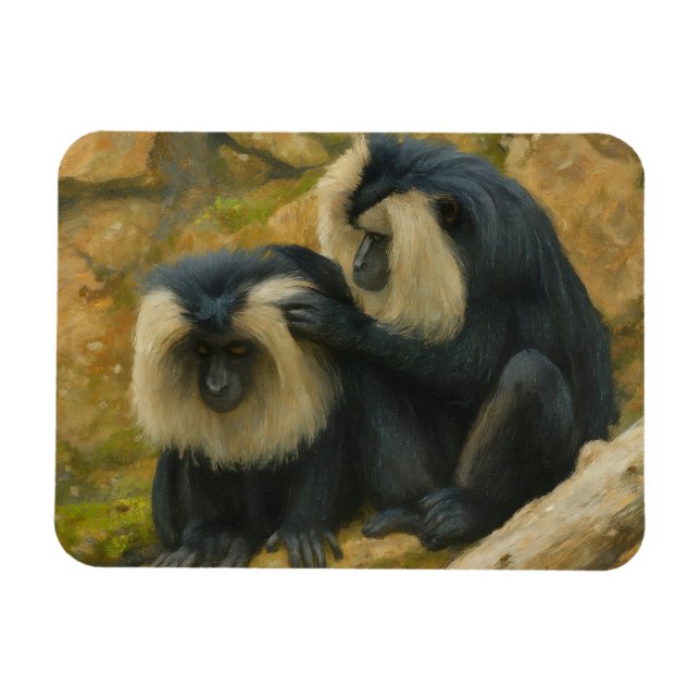 Ímã Macaque Bond - Ritual de Alinhamento (Horizontal)