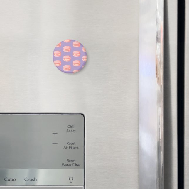 Imã Macarons Rosa (In Situ (Fridge))