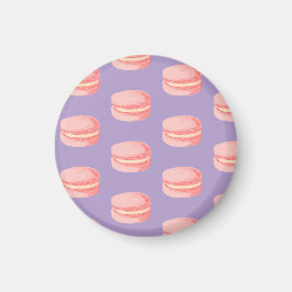 Imã Macarons Rosa