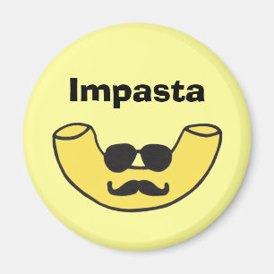 Imã Macarronete do macarrão de Impasta