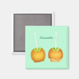 Imã Maçãs Caramelo