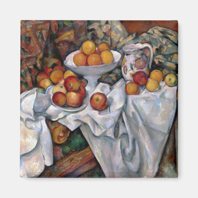Imã Maçãs e Laranjas, Paul Cezanne, 1895-1900 (Frente)