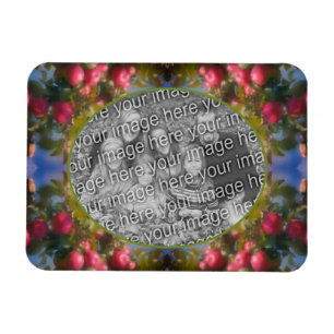 Ímã Maçãs Vermelhas No Quadro Da Árvore Adicionar Sua