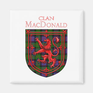 Imã MacDonald Tartan - Xadrez escocesa Rampant