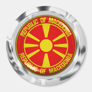 Imã Macedônia Round Emblem