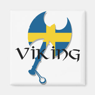 Imã Machado da bandeira da suecia de Viking do sueco