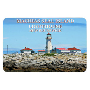 Ímã Machias Seal Island Lighthouse Flexi Magnet