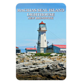 Ímã Machias Seal Island Lighthouse Flexi Magnet