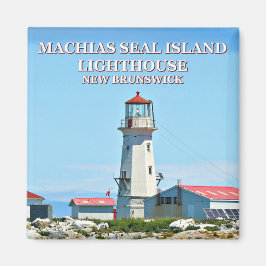 Imã Machias Seal Island Lighthouse Magnet