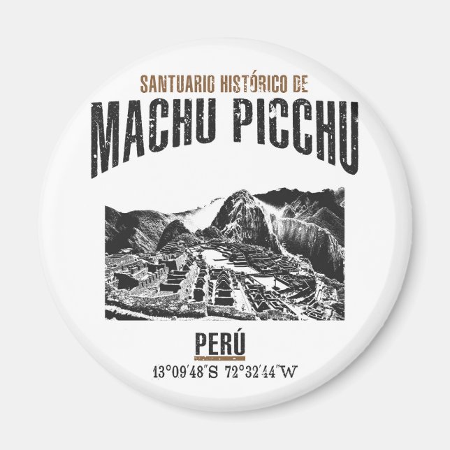 Imã Machu Picchu (Frente)